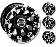 Moose Utility Felgensatz 393X Wheels - Machined 14 Zoll