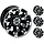 Felgensatz 393X Wheels - Machined 14 Zoll