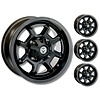 Moose Utility Felgensatz 415X Wheels - schwarz 12 Zoll