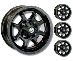 Moose Utility Felgensatz 415X Wheels - schwarz 12 Zoll