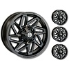 Moose Utility Felgensatz 361X Wheels - schwarz 12 Zoll