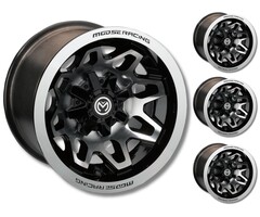 Moose Utility Felgensatz 416X Wheels - schwarz silber 14 Zoll