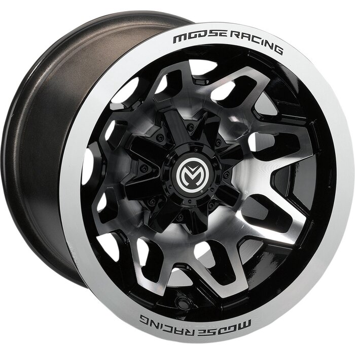 Moose Utility 416X ATV Felgen Wheels - gefräst matt schwarz