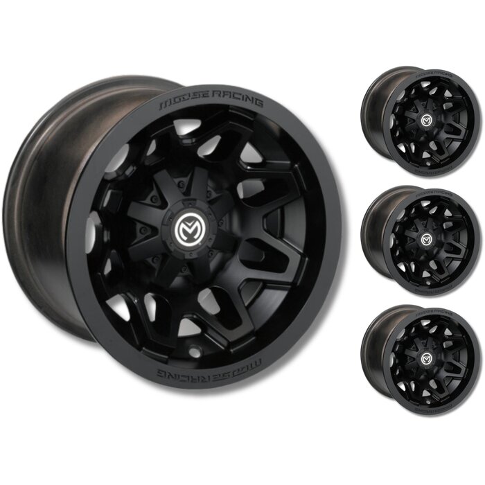 Moose Utility Felgensatz 416X Wheels - schwarz 12 Zoll