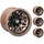 Felgensatz 416X Wheels - bronce 12 Zoll