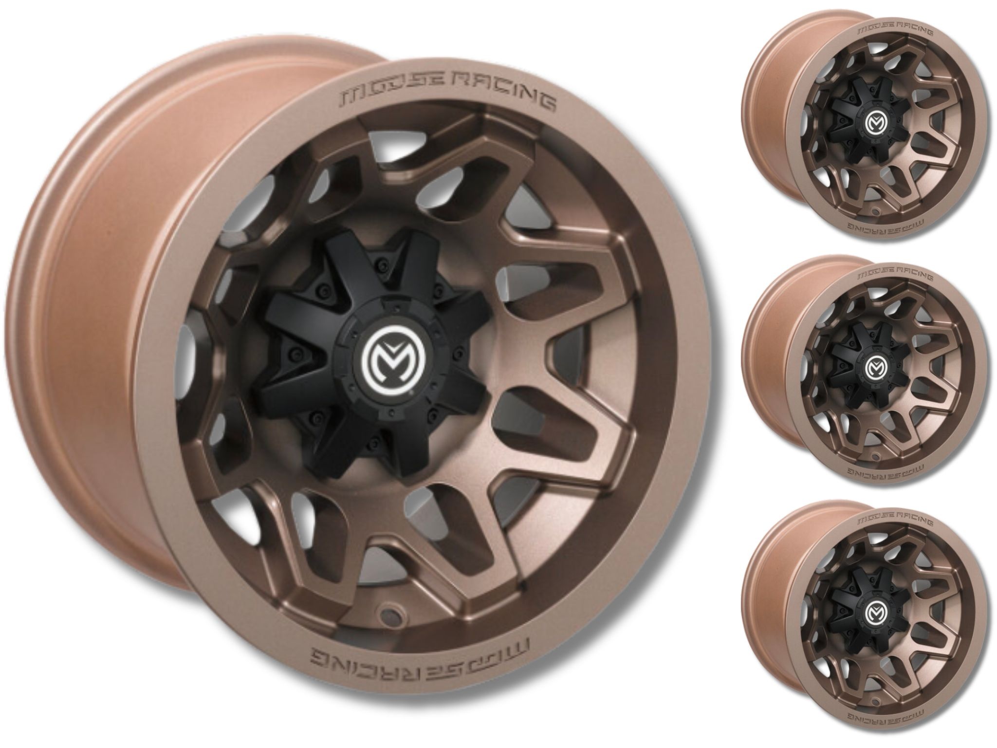 Moose Utility Felgensatz 416X Wheels - bronce 12 Zoll