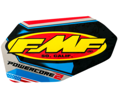 FMF Auspuff Exhaust Replacement Decals Powercore 2