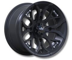 VBW - tires 14" Felge A2 ATV Alufelgen matt schwarz