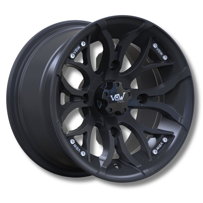 VBW - tires 14" Felge A2 ATV Alufelgen matt schwarz
