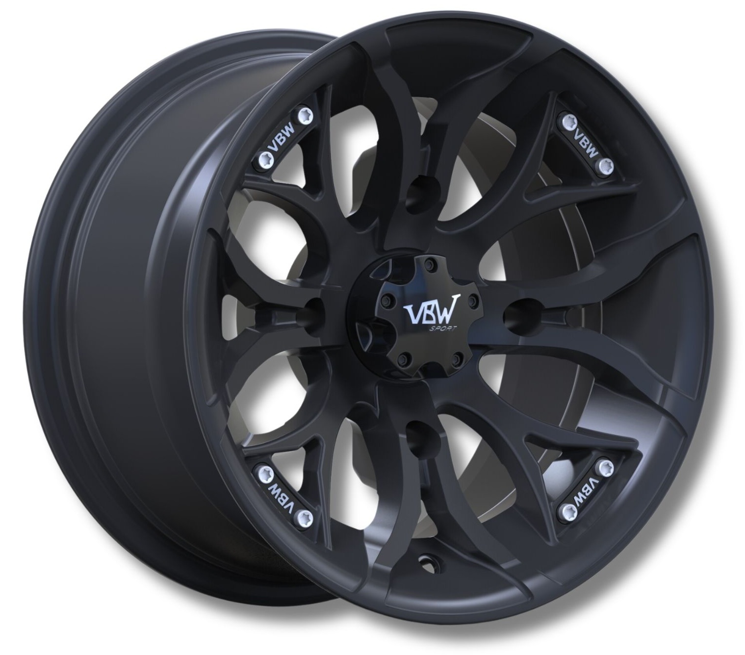VBW - tires 12" Felge A2 ATV Alufelgen matt black