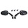 VICTORY Quad ATV Motorrad Spiegel Set schwarz