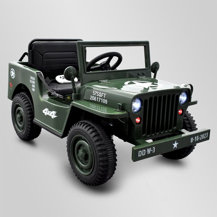 M-Spielzeug JEEP WILLYS 1-SITZER ELEKTRO-KINDERAUTO