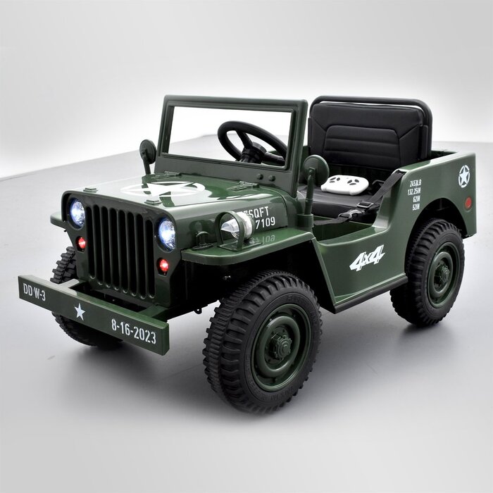 M-Spielzeug JEEP WILLYS 1-SITZER ELEKTRO-KINDERAUTO