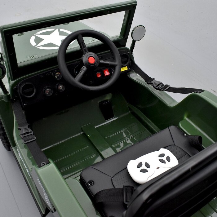 M-Spielzeug JEEP WILLYS 1-SITZER ELEKTRO-KINDERAUTO