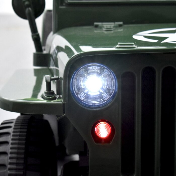 M-Spielzeug JEEP WILLYS 1-SITZER ELEKTRO-KINDERAUTO