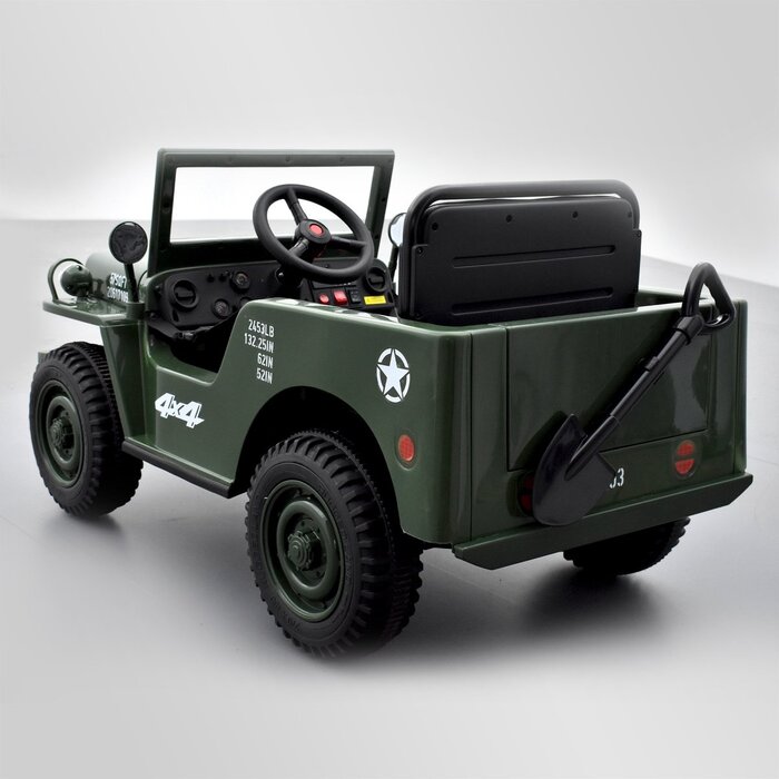 M-Spielzeug JEEP WILLYS 1-SITZER ELEKTRO-KINDERAUTO