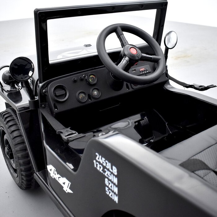 M-Spielzeug JEEP WILLYS 1-SITZER ELEKTRO-KINDERAUTO