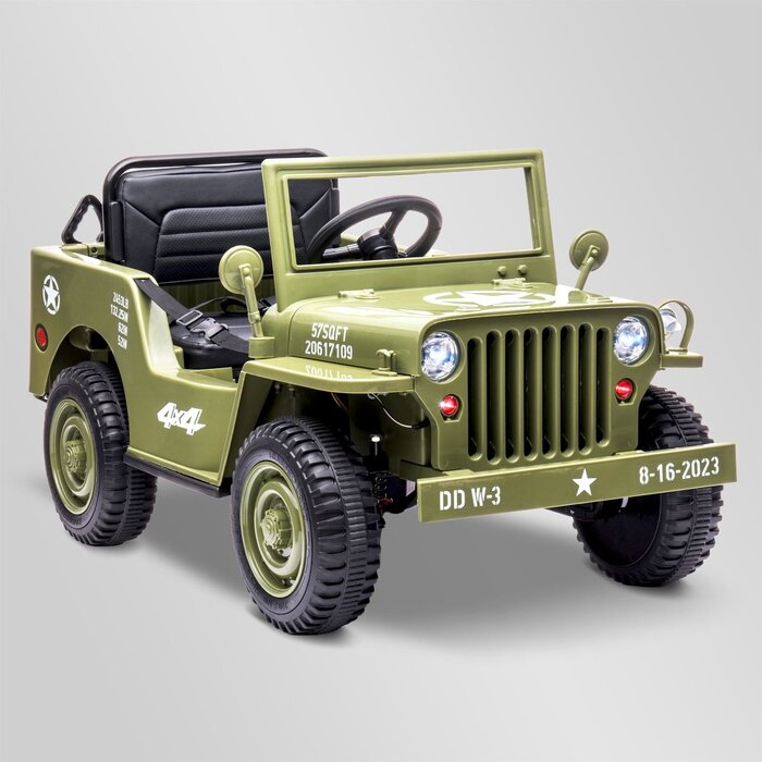 M-Spielzeug JEEP WILLYS 1-SITZER ELEKTRO-KINDERAUTO
