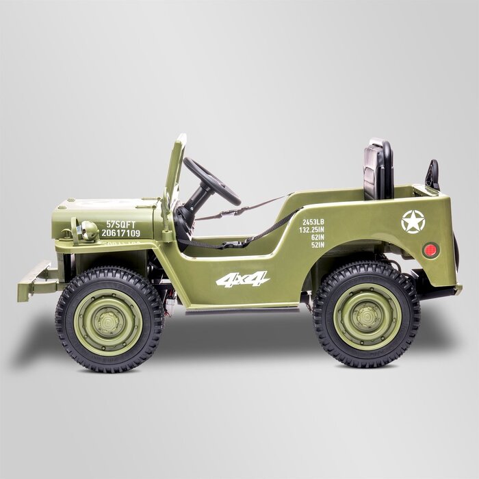 M-Spielzeug JEEP WILLYS 1-SITZER ELEKTRO-KINDERAUTO