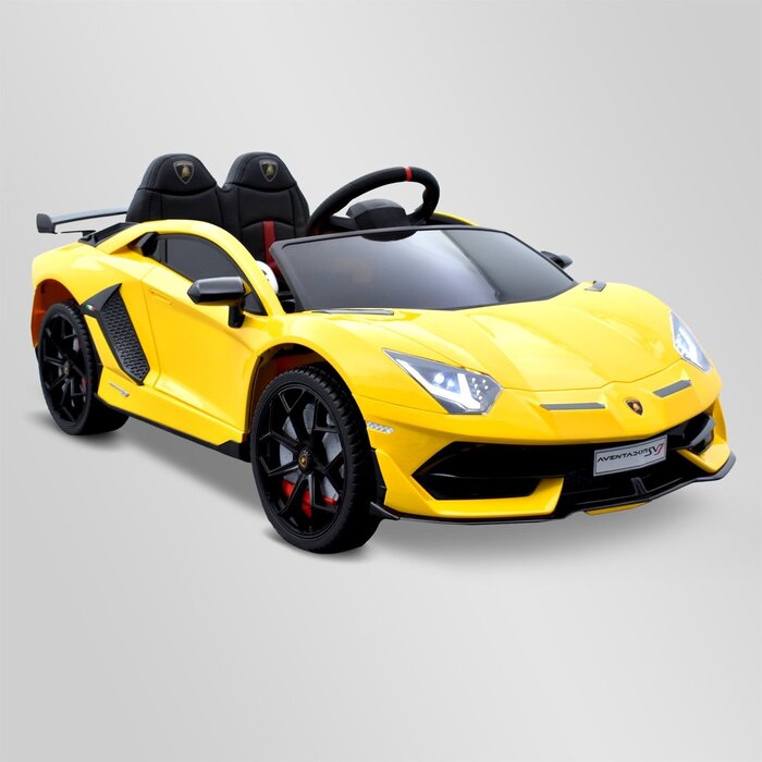 M-Spielzeug LAMBORGHINI AVENTADOR SVJ 12V KINDER-ELEKTROAUTO