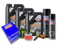 Liqui Moly Ölwechselset & Pflegeset Quad Kawasaki KFX 450 R