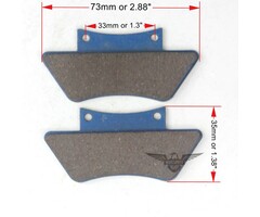 Wingsmoto Beremsbelege JR425