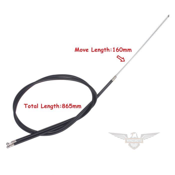 Wingsmoto 2 Stroke 47 49cc Mini ATV Kind Quad Dual-Bremsseil Kabel