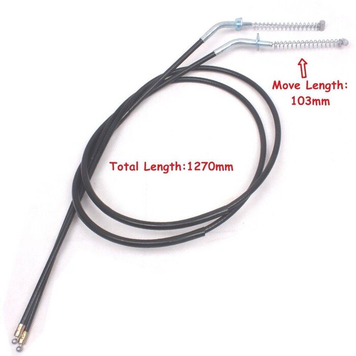 MXS Works Bremsseil Set vorne für Drommelbremse Kinderquad 125cc