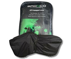 Bronco Universal ATV Abdeckplane schwarz 150D