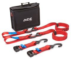 Acebikes Cam Buckle Premium Spanngurt Set inkl. Tasche