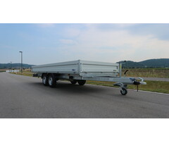 Stedele Tandem Anhänger Hochlader 5,1 x 2 x 0,35 m