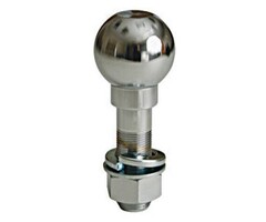 Bihr Anhängerknopf  Hitch Ball Stahl Chrome Ø50mm M19