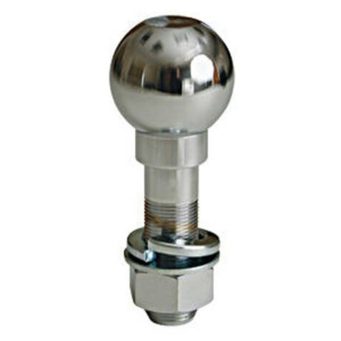 Bihr Anhängerknopf  Hitch Ball Stahl Chrome Ø50mm M19