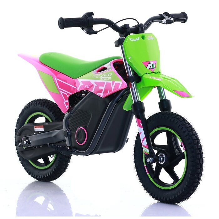 Apollino Warrior Kids SX-E250 Kinder Dirtbike für Kinder von 3-6 Jahren geeignet