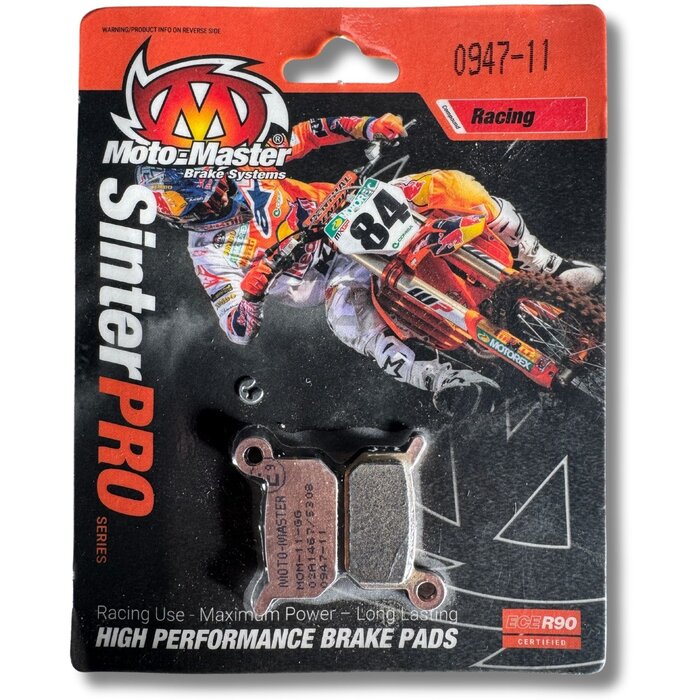 Moto Master Sinter Bremsbelag für KTM SX50 Husqvarna TC50 vorne oder hinten
