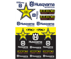 Factory Effex Universal Aufkleber-Bogen Husqvarna - Racing