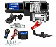 Husar Winch Seilwinde BST S 3500 LBS inkl. Montageset inkl. Fernbedienung