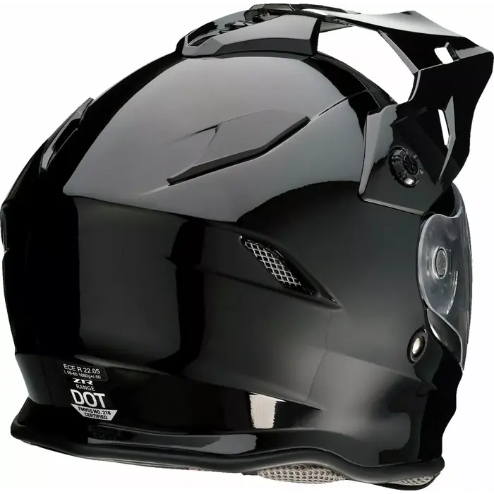 Z1R Range 2.0 Solid ATV Quad Helm schwarz glänzend