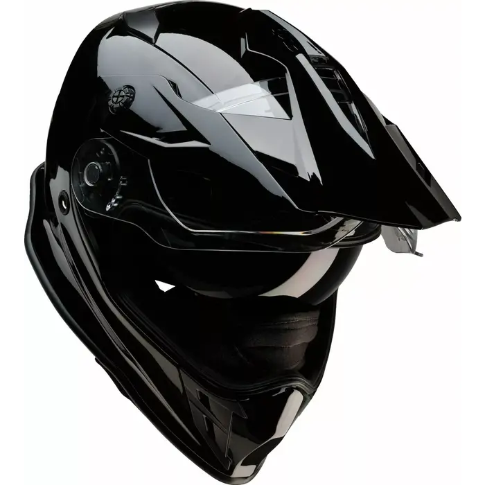 Z1R Range 2.0 Solid ATV Quad Helm schwarz glänzend