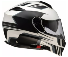 Z1R Solaris 2.0 Slater Modular Helm weiss schwarz