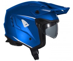 UFO Jet Roller ATV Helm Sheratan - blau