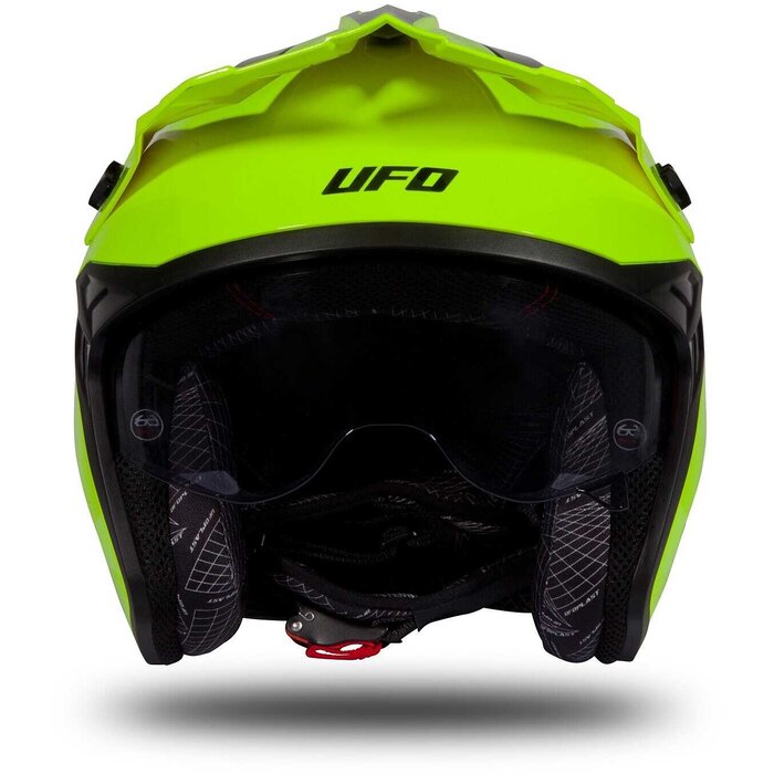 UFO Jet Roller ATV Helm Sheratan - Neon Yellow