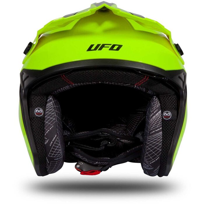 UFO Jet Roller ATV Helm Sheratan - Neon Yellow