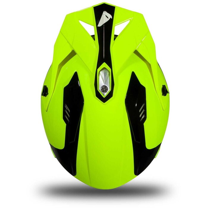 UFO Jet Roller ATV Helm Sheratan - Neon Yellow
