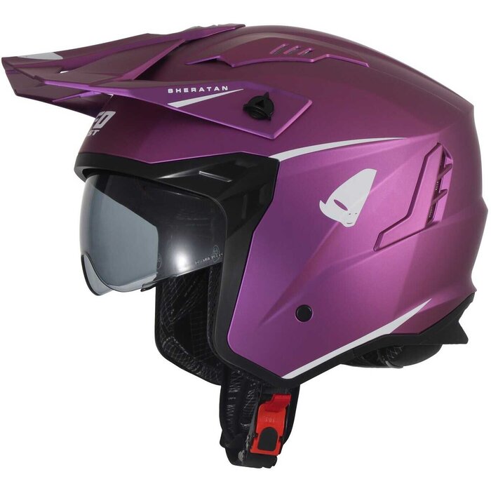 UFO Jet Roller ATV Helm Sheratan - violett