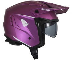 UFO Jet Roller ATV Helm Sheratan - violett
