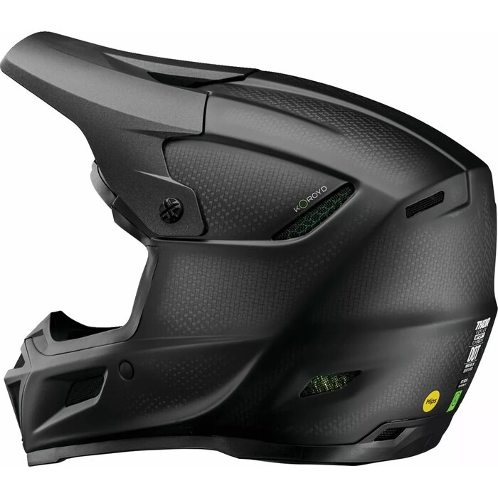 Thor Helm Reflex Sport Carbon Stealth MIPS® schwarz matt