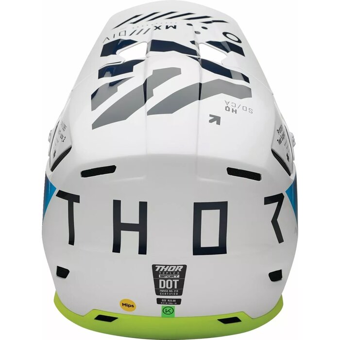 Thor Helm Reflex Sport Strike MIPS® weiss blau navy acid