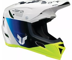 Thor Helm Reflex Sport Strike MIPS® weiss blau navy acid
