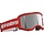Vision 3 Wordmark - MX Motocross Brille rot